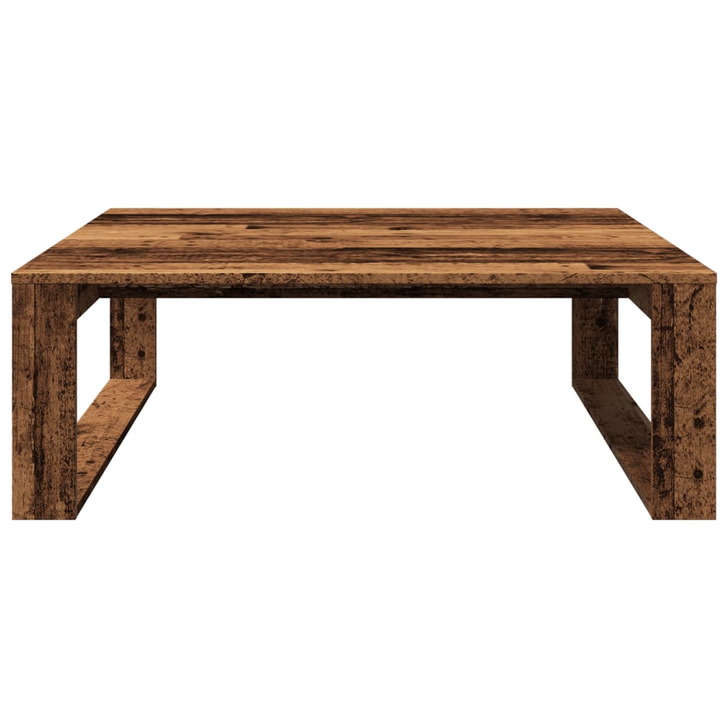 vidaXL Măsuță de cafea, lemn vechi, 100x100x35 cm, lemn prelucrat vidaXL Măsuță de cafea, lemn vechi, 100x100x35 cm, lemn prelucrat