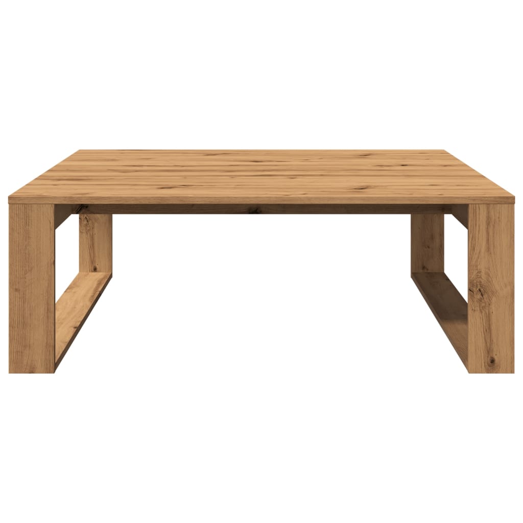 vidaXL Măsuță cafea, stejar artizanal, 100x100x35 cm, lemn prelucrat vidaXL Măsuță cafea, stejar artizanal, 100x100x35 cm, lemn prelucrat