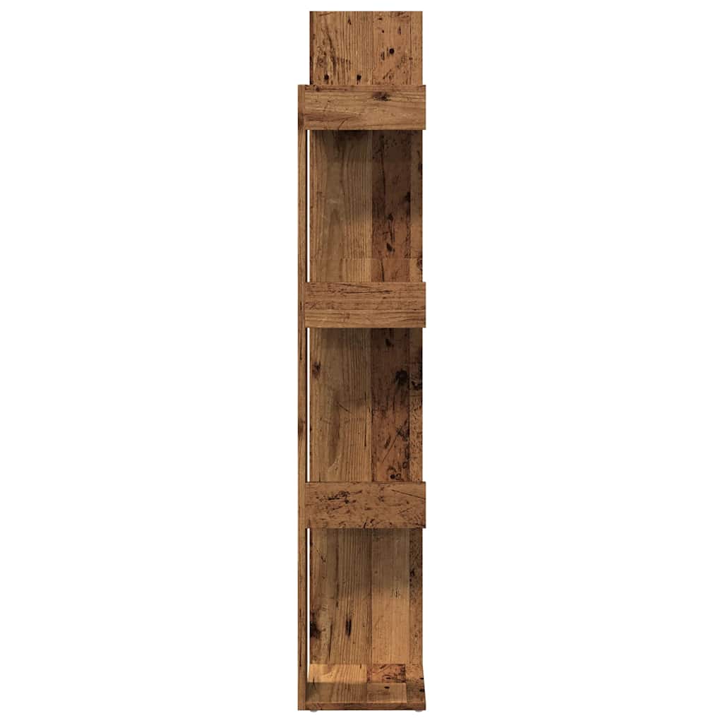 vidaXL Dulap cu cărți din lemn vechi 86x25,5x140 cm din lemn prelucrat vidaXL Dulap cu cărți din lemn vechi 86x25,5x140 cm din lemn prelucrat