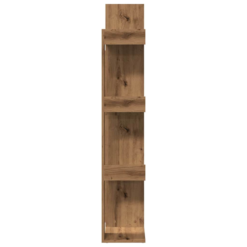 vidaXL Bibliotecă, stejar artizanal, 48x25,5x140 cm, lemn prelucrat vidaXL Bibliotecă, stejar artizanal, 48x25,5x140 cm, lemn prelucrat