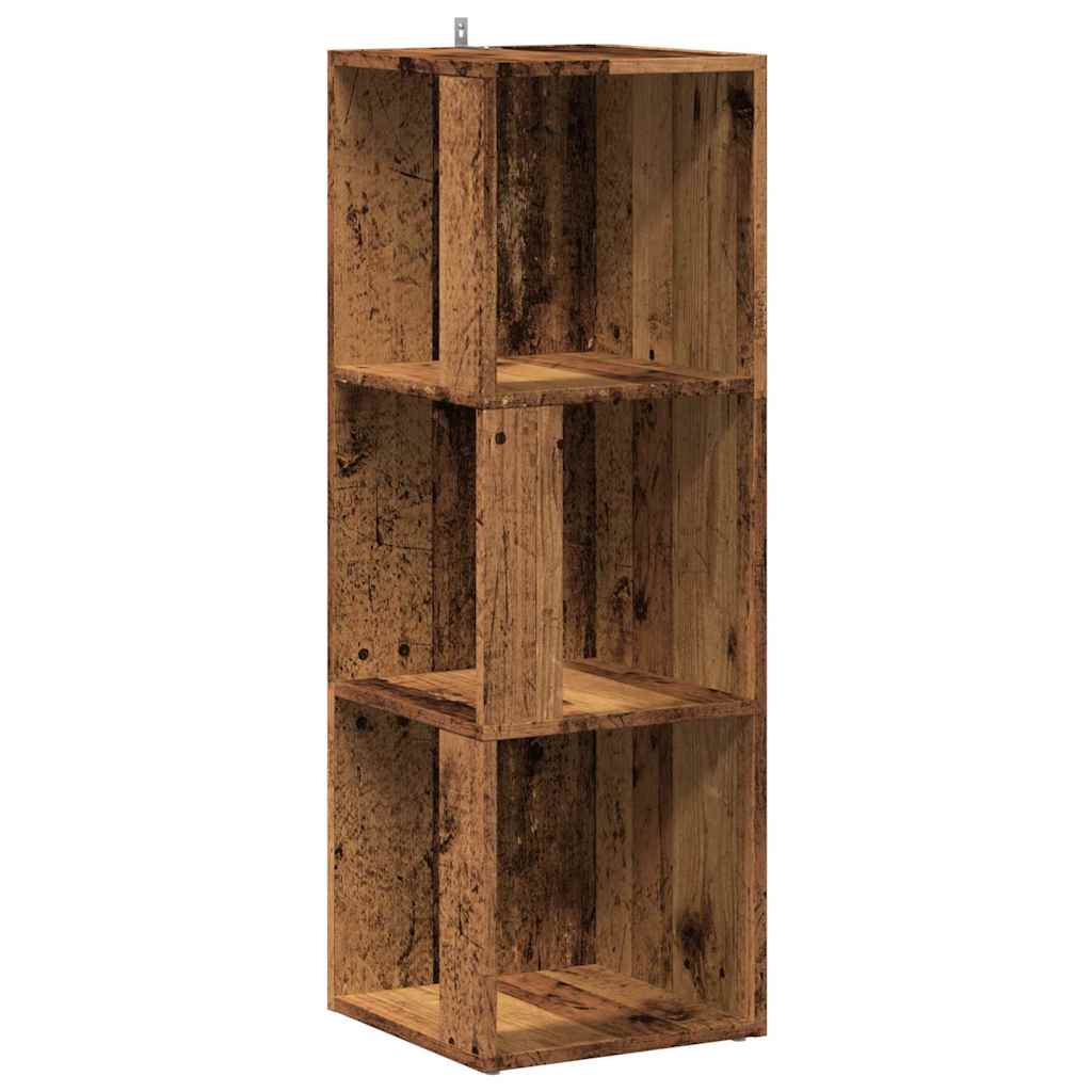 vidaXL Dulap de colț din lemn vechi 33x33x100 cm lemn prelucrat vidaXL Dulap de colț din lemn vechi 33x33x100 cm lemn prelucrat