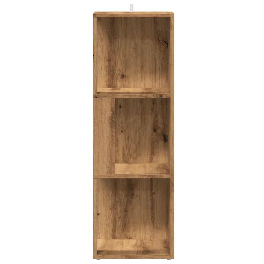 vidaXL Dulap de colț Artisan Stejar 33x33x100 cm Lemn prelucrat