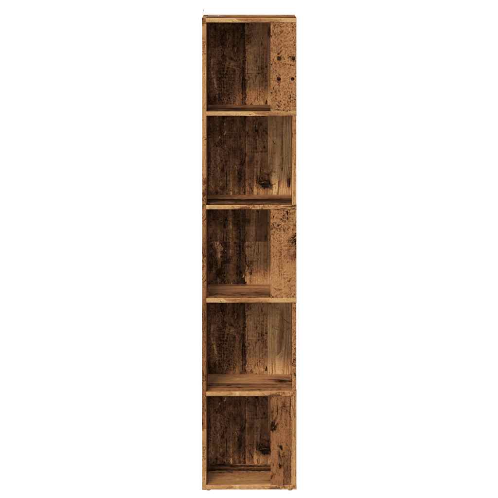 vidaXL Dulap de colț, lemn vechi, 33x33x165 cm, lemn prelucrat