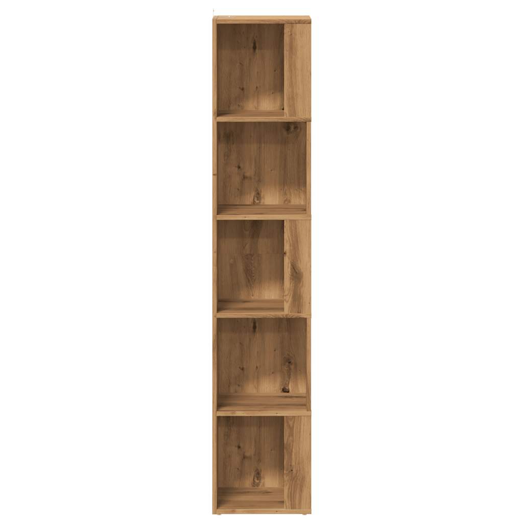 vidaXL Dulap de colț Artisan Stejar 33x33x165 cm Lemn prelucrat
