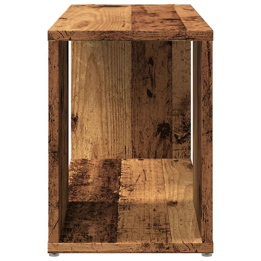 vidaXL Comodă TV, Lemn vechi, 60x24x32 cm, PAL vidaXL Comodă TV, Lemn vechi, 60x24x32 cm, PAL