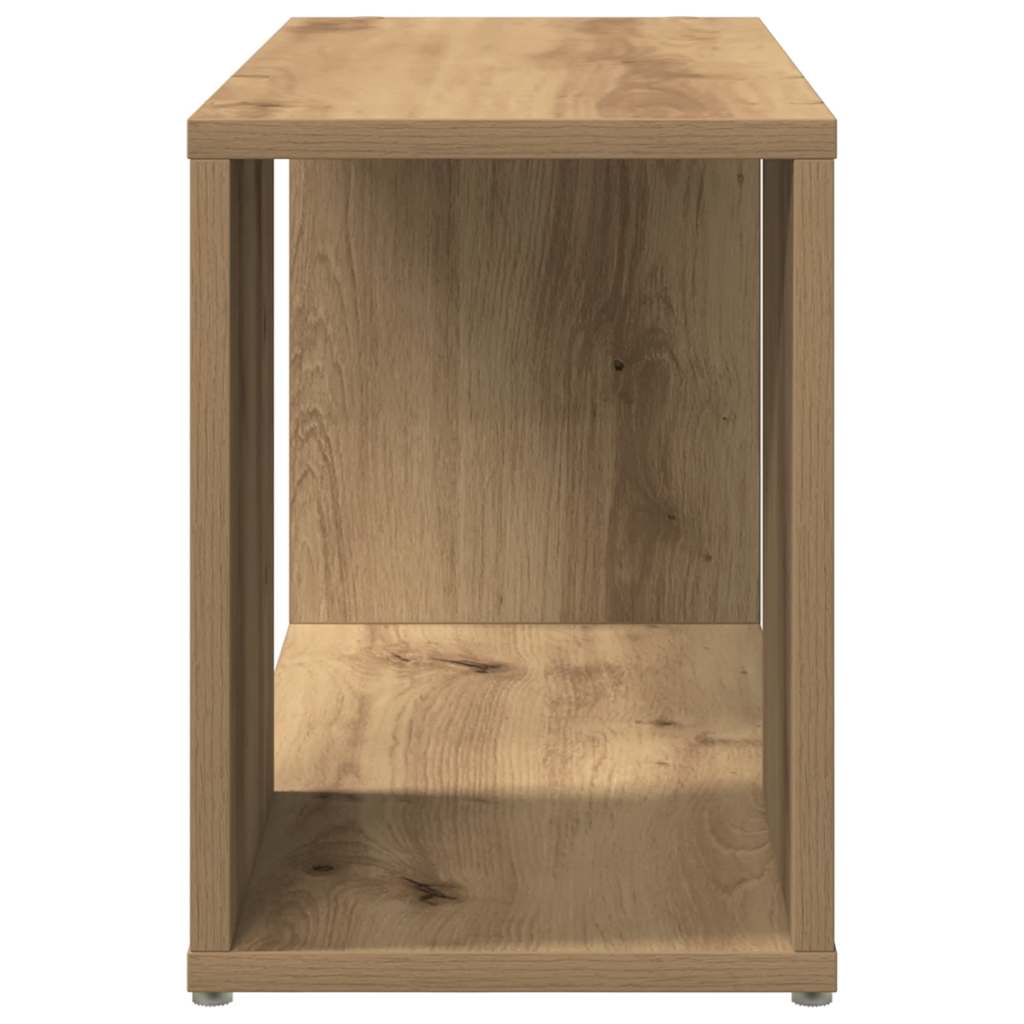 vidaXL Comodă TV, Stejar artizanal, 60x24x32 cm, lemn compozit vidaXL Comodă TV, Stejar artizanal, 60x24x32 cm, lemn compozit