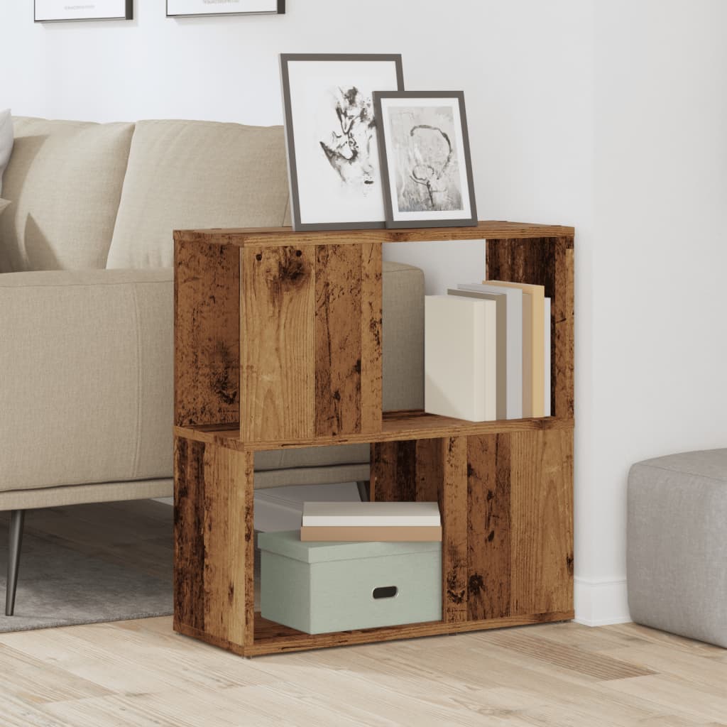 vidaXL Bibliotecă, lemn vechi, 60x24x63 cm, lemn prelucrat vidaXL Bibliotecă, lemn vechi, 60x24x63 cm, lemn prelucrat