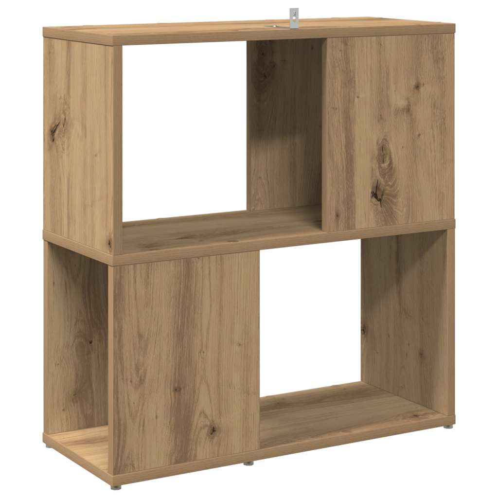 vidaXL Bibliotecă, stejar artizanal, 60x24x63 cm, lemn prelucrat vidaXL Bibliotecă, stejar artizanal, 60x24x63 cm, lemn prelucrat