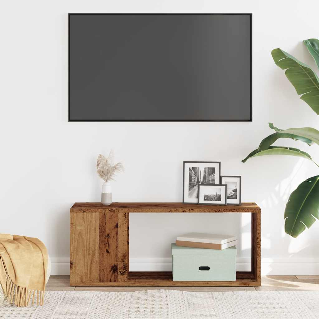 vidaXL Dulap TV Lemn vechi 80x24x32cm Lemn prelucrat