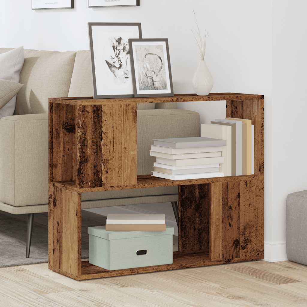 vidaXL Dulap cu cărți/Separator de cameră Lemn vechi 80x24x63 cm vidaXL Dulap cu cărți/Separator de cameră Lemn vechi 80x24x63 cm