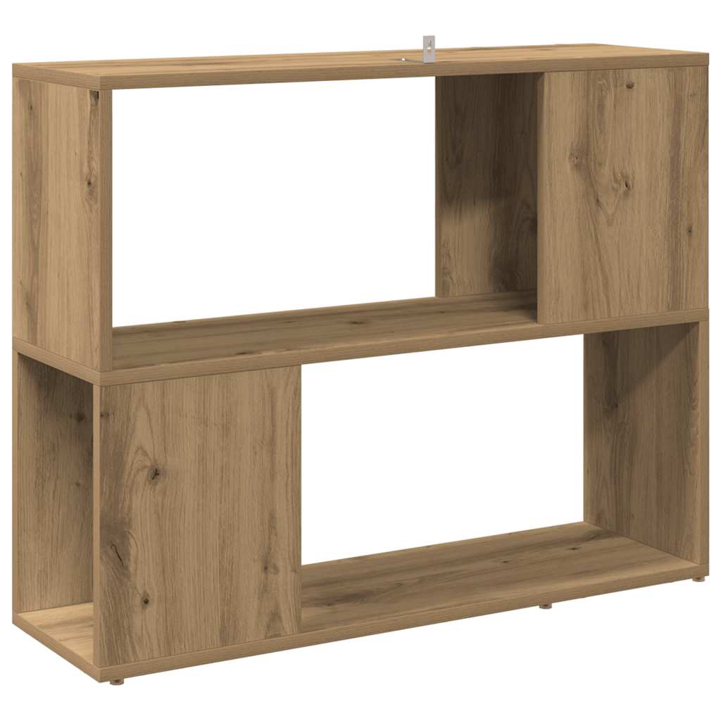 vidaXL Dulap cu cărți/Separator de cameră Stejar Artisan 80x24x63 cm vidaXL Dulap cu cărți/Separator de cameră Stejar Artisan 80x24x63 cm