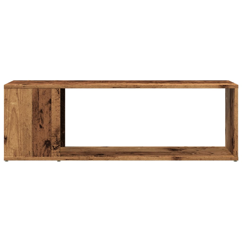 vidaXL Comodă TV, lemn vechi, 100x24x32 cm, lemn prelucrat vidaXL Comodă TV, lemn vechi, 100x24x32 cm, lemn prelucrat