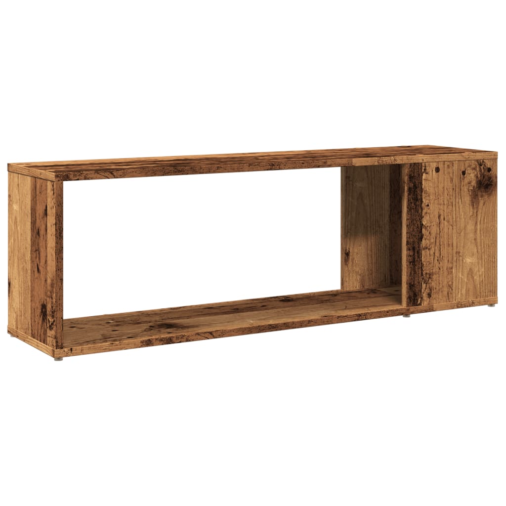 vidaXL Comodă TV, lemn vechi, 100x24x32 cm, lemn prelucrat vidaXL Comodă TV, lemn vechi, 100x24x32 cm, lemn prelucrat