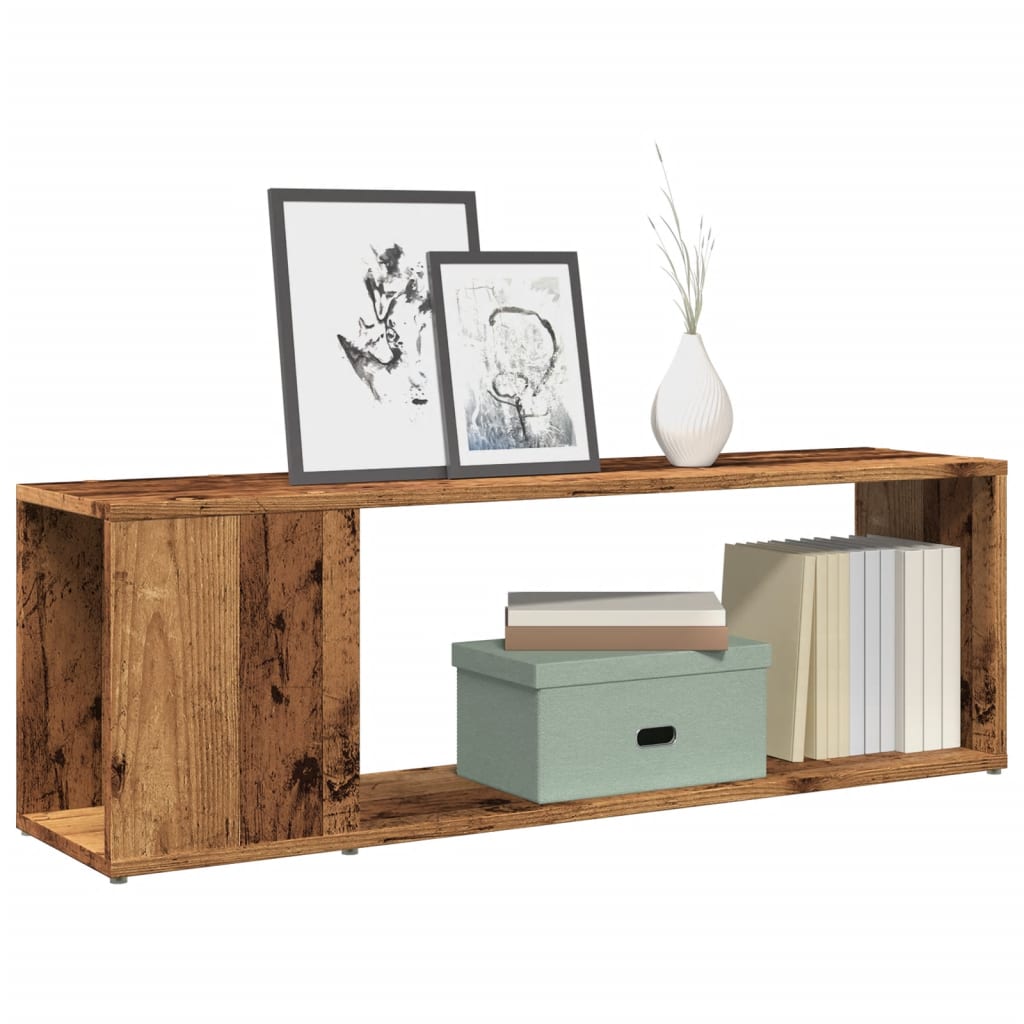 vidaXL Comodă TV, lemn vechi, 100x24x32 cm, lemn prelucrat vidaXL Comodă TV, lemn vechi, 100x24x32 cm, lemn prelucrat