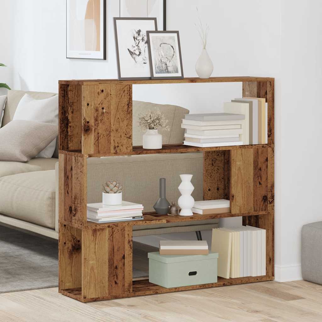 vidaXL Dulap cu cărți/Separator de cameră Lemn vechi 100x24x94 cm vidaXL Dulap cu cărți/Separator de cameră Lemn vechi 100x24x94 cm