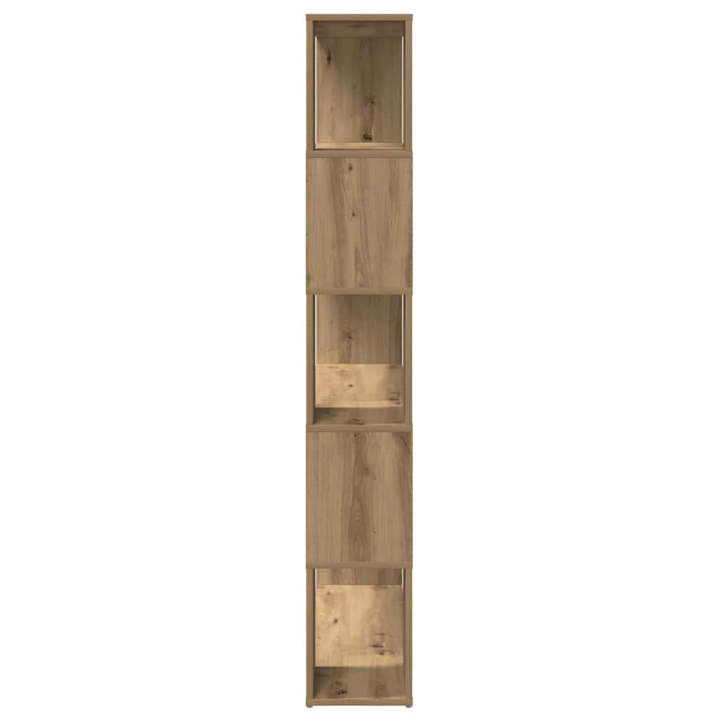 vidaXL Bibliotecă/Separator de cameră, Stejar artizanal, 100x24x155 cm vidaXL Bibliotecă/Separator de cameră, Stejar artizanal, 100x24x155 cm