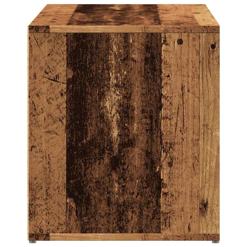 vidaXL Bancă de hol, Lemn vechi, 80x40x45 cm, PAL vidaXL Bancă de hol, Lemn vechi, 80x40x45 cm, PAL