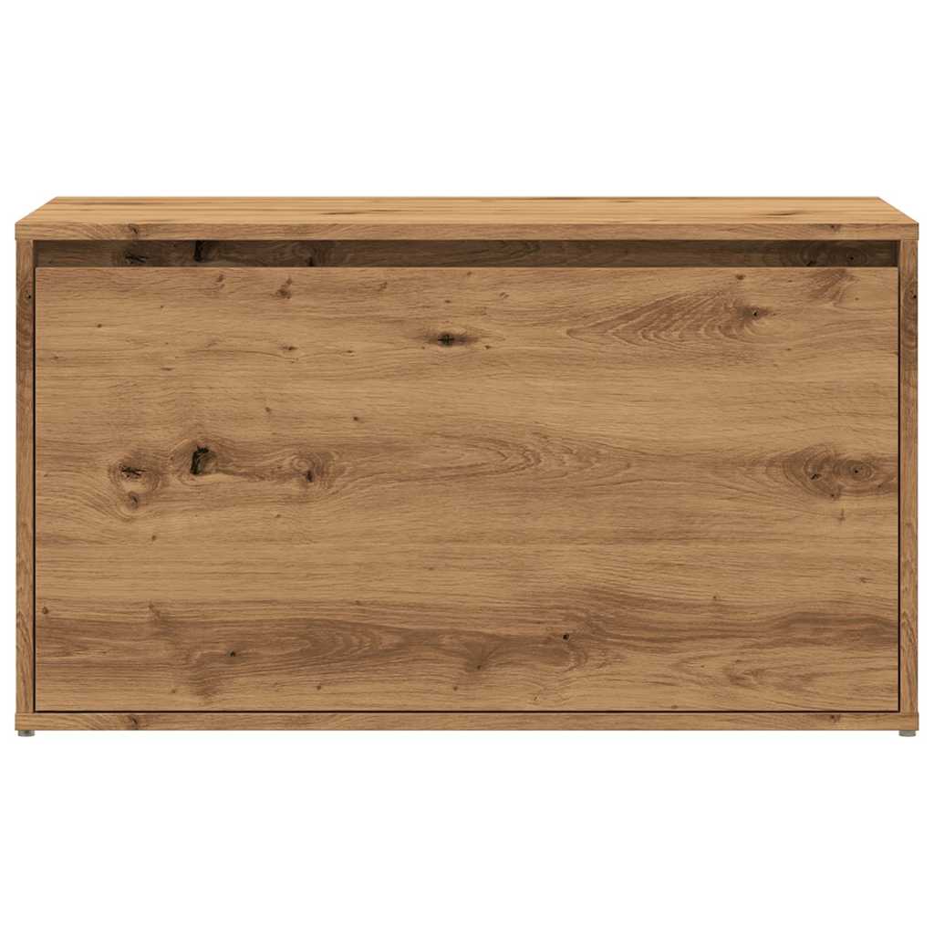vidaXL Bancă de hol, stejar artizanal, 80x40x45 cm, PAL vidaXL Bancă de hol, stejar artizanal, 80x40x45 cm, PAL