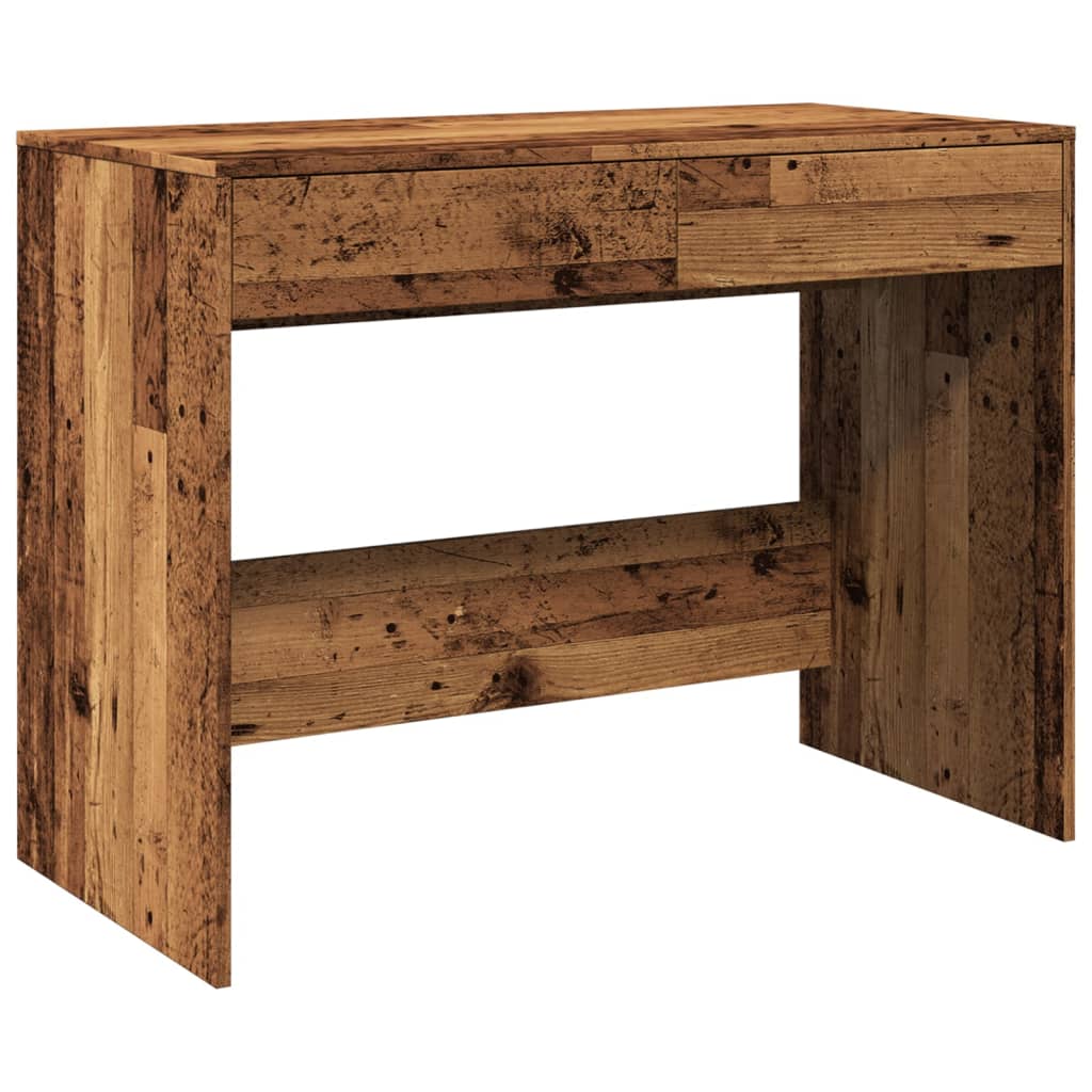 vidaXL Birou, lemn vechi, 101x50x76,5 cm, lemn prelucrat vidaXL Birou, lemn vechi, 101x50x76,5 cm, lemn prelucrat