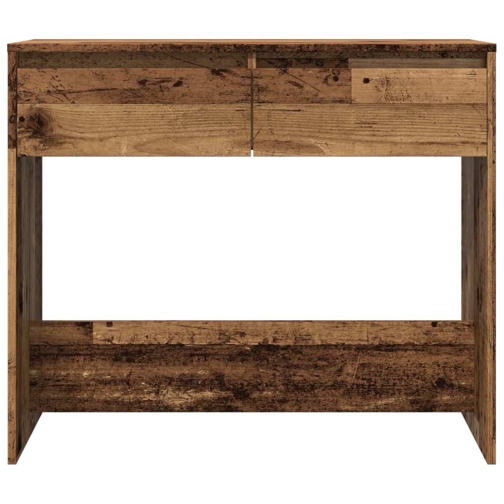 vidaXL Masă consolă, lemn vechi, 89x41x76,5 cm, lemn prelucrat