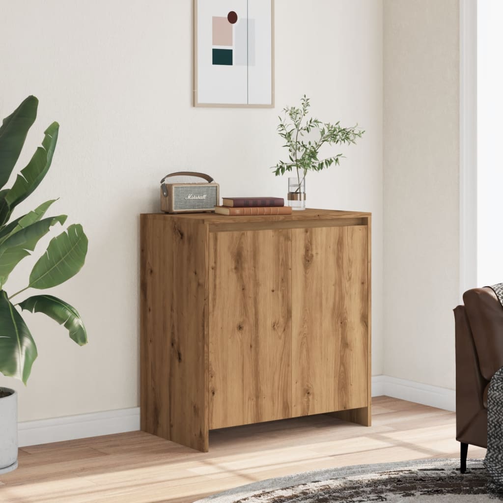 vidaXL Dulap, stejar artizanal, 70x41x75cm, lemn prelucrat
