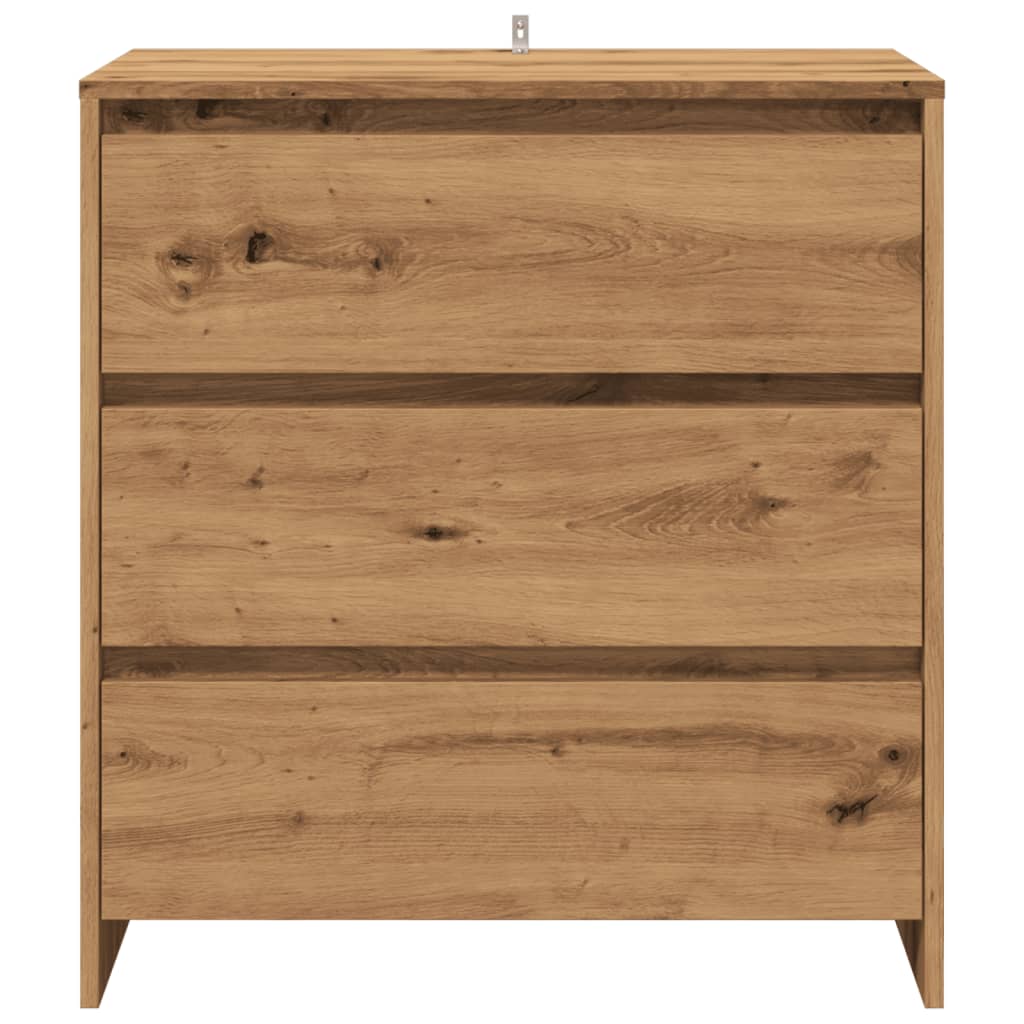 vidaXL Dulap, stejar artizanal, 70x41x75cm, lemn prelucrat
