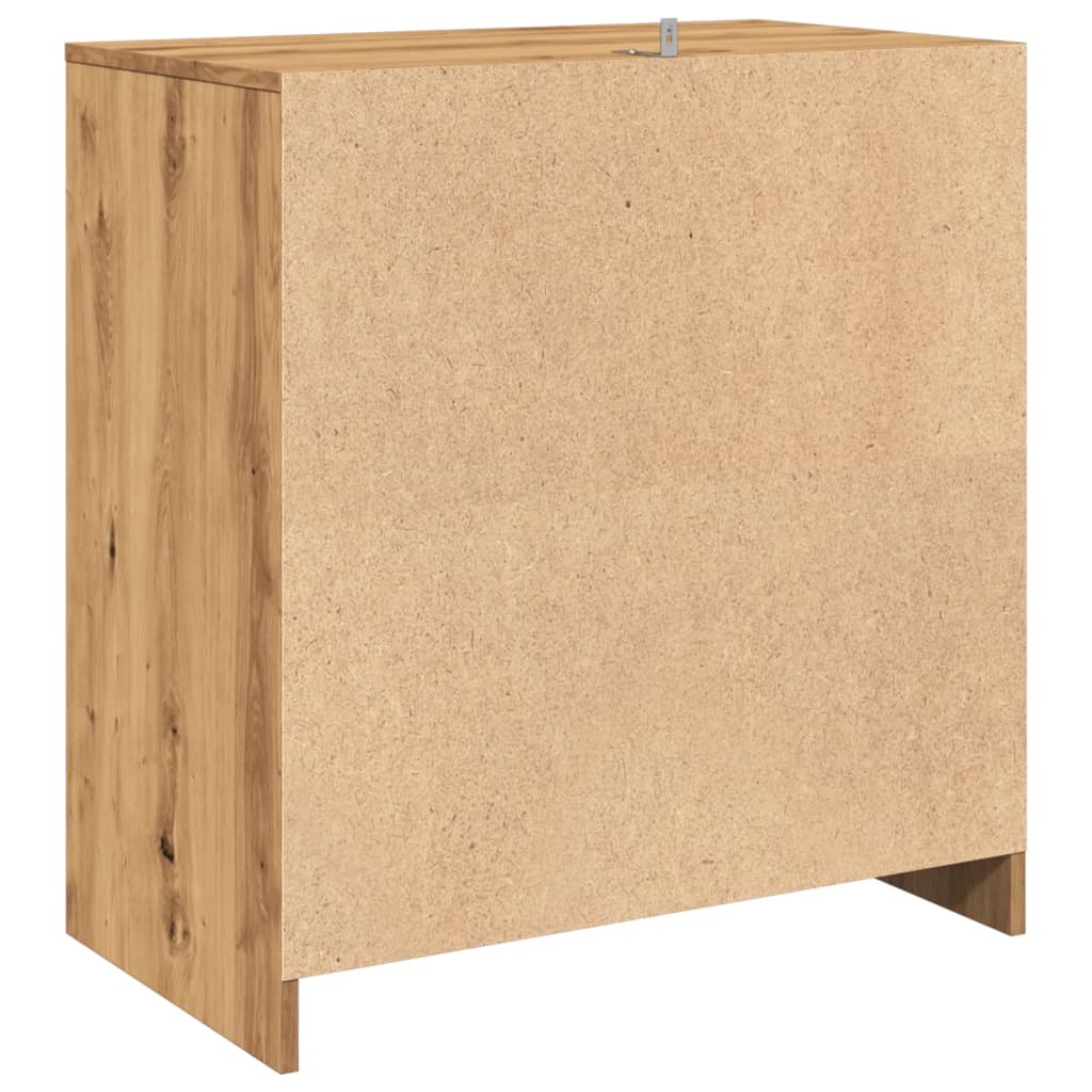 vidaXL Dulap, stejar artizanal, 70x41x75cm, lemn prelucrat