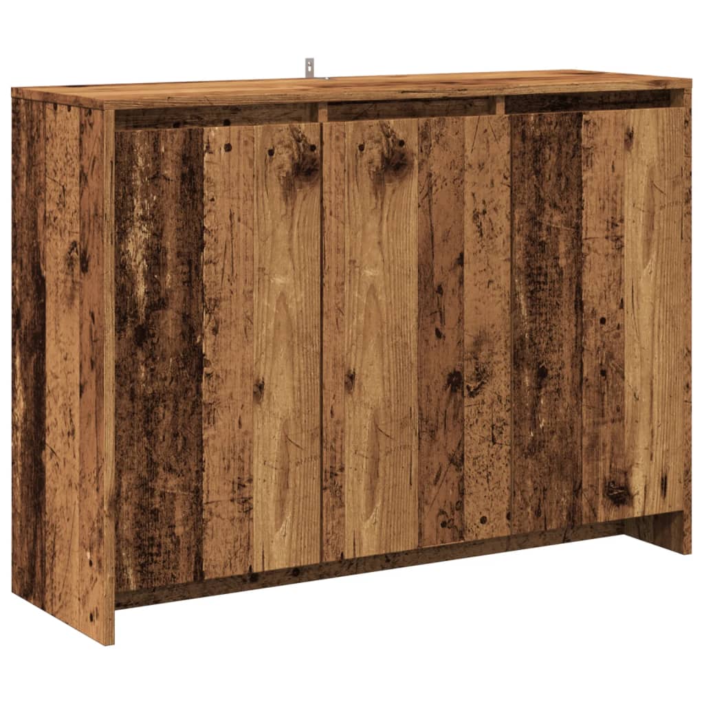 vidaXL Servantă, lemn vechi, 102x33x75 cm, lemn prelucrat