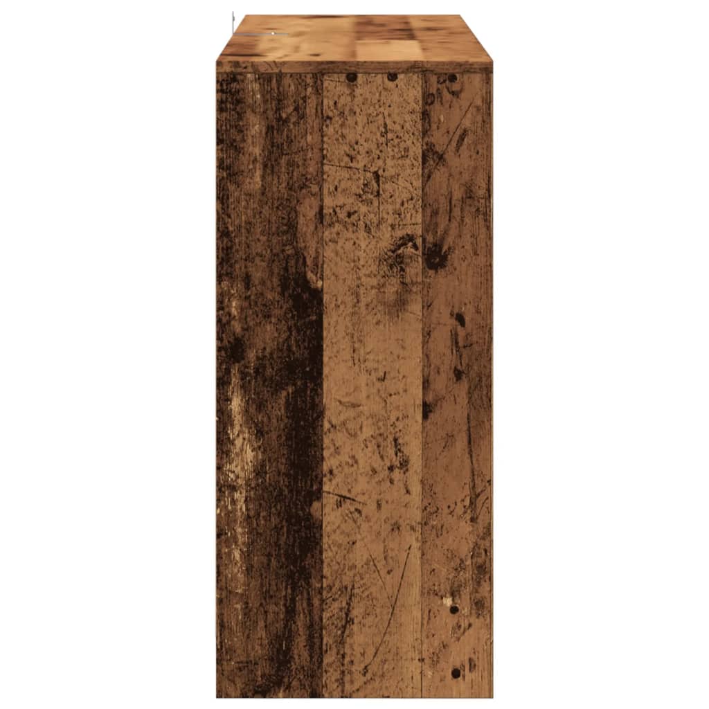 vidaXL Servantă, lemn vechi, 102x33x75 cm, lemn prelucrat
