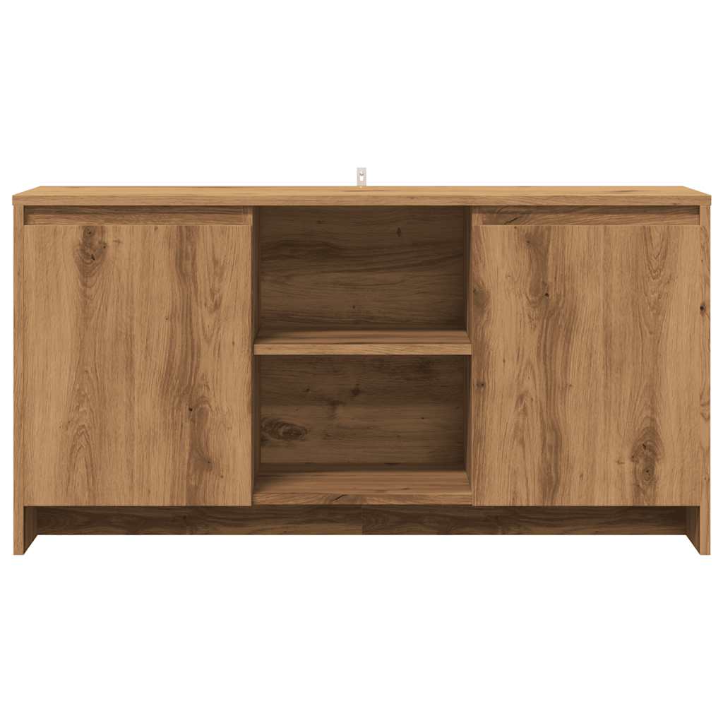 vidaXL Comodă TV, stejar artizanal, 102x37,5x52,5 cm, lemn prelucrat vidaXL Comodă TV, stejar artizanal, 102x37,5x52,5 cm, lemn prelucrat
