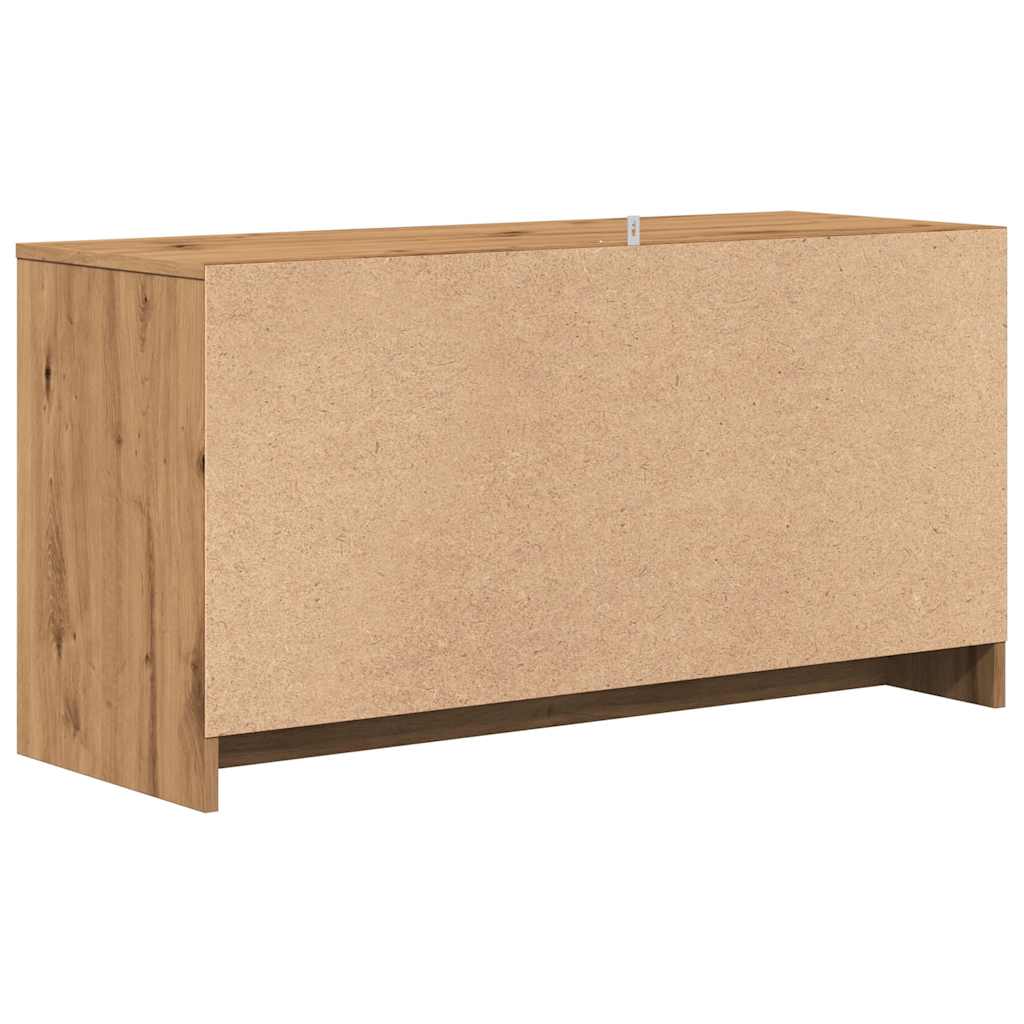 vidaXL Comodă TV, stejar artizanal, 102x37,5x52,5 cm, lemn prelucrat vidaXL Comodă TV, stejar artizanal, 102x37,5x52,5 cm, lemn prelucrat