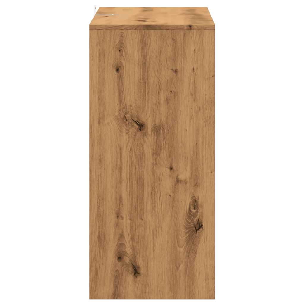 vidaXL Măsuță consolă, stejar artizanal, 100x35x76,5cm, lemn prelucrat vidaXL Măsuță consolă, stejar artizanal, 100x35x76,5cm, lemn prelucrat