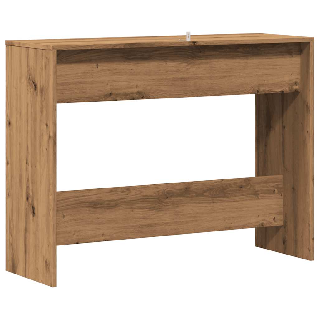vidaXL Măsuță consolă, stejar artizanal, 100x35x76,5cm, lemn prelucrat vidaXL Măsuță consolă, stejar artizanal, 100x35x76,5cm, lemn prelucrat