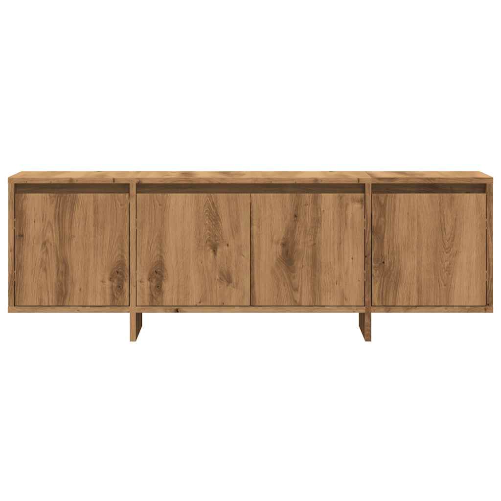 vidaXL Comodă TV, stejar artizanal, 120x30x40,5 cm, lemn prelucrat vidaXL Comodă TV, stejar artizanal, 120x30x40,5 cm, lemn prelucrat