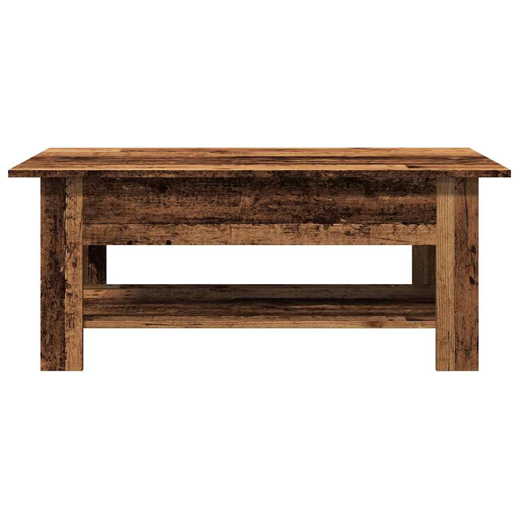 vidaXL Măsuță de cafea, lemn vechi, 102x55x42 cm, lemn prelucrat vidaXL Măsuță de cafea, lemn vechi, 102x55x42 cm, lemn prelucrat