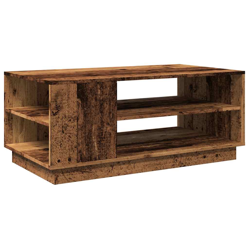 vidaXL Măsuță de cafea, lemn vechi, 102x55x43 cm, lemn prelucrat vidaXL Măsuță de cafea, lemn vechi, 102x55x43 cm, lemn prelucrat
