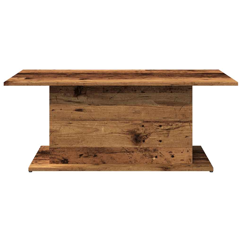 vidaXL Măsuță de cafea, lemn vechi, 102x55,5x40 cm, lemn prelucrat vidaXL Măsuță de cafea, lemn vechi, 102x55,5x40 cm, lemn prelucrat