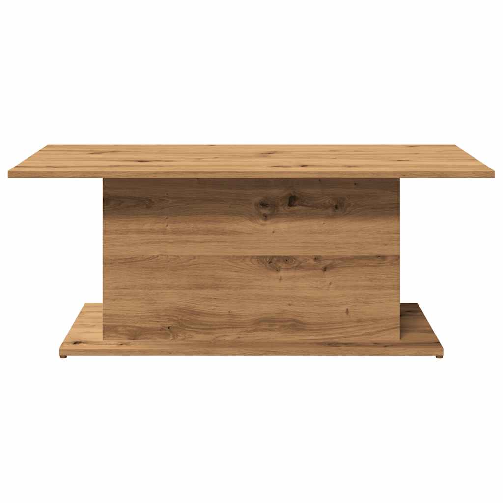 vidaXL Măsuță cafea, stejar artizanal, 102x55,5x40 cm, lemn prelucrat vidaXL Măsuță cafea, stejar artizanal, 102x55,5x40 cm, lemn prelucrat