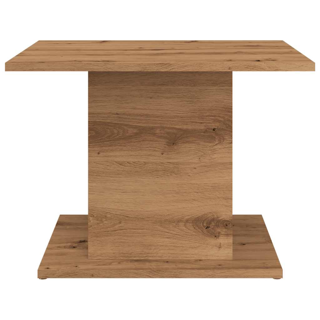 vidaXL Măsuță cafea, stejar artizanal, 55,5x55,5x40 cm, lemn prelucrat vidaXL Măsuță cafea, stejar artizanal, 55,5x55,5x40 cm, lemn prelucrat