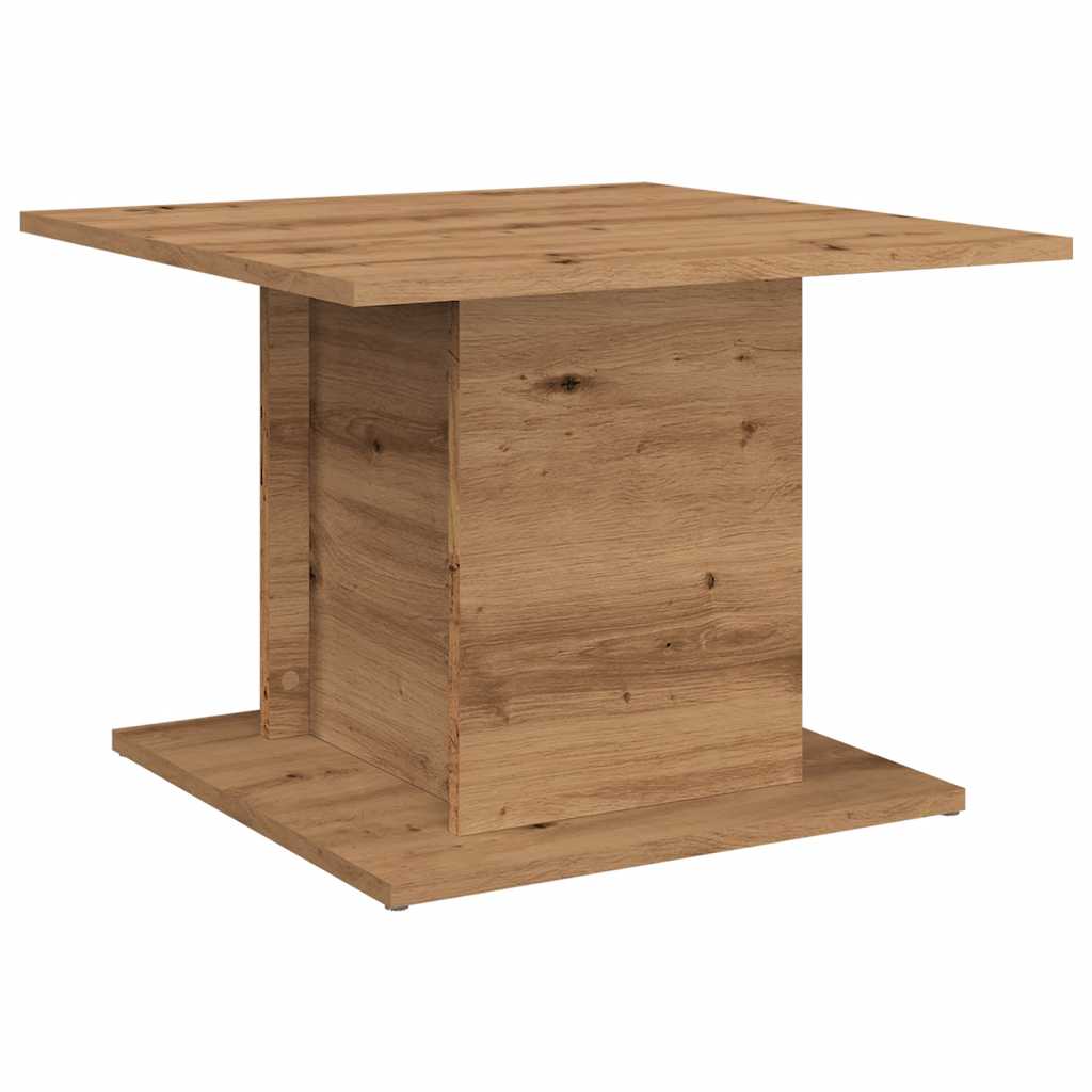 vidaXL Măsuță cafea, stejar artizanal, 55,5x55,5x40 cm, lemn prelucrat vidaXL Măsuță cafea, stejar artizanal, 55,5x55,5x40 cm, lemn prelucrat