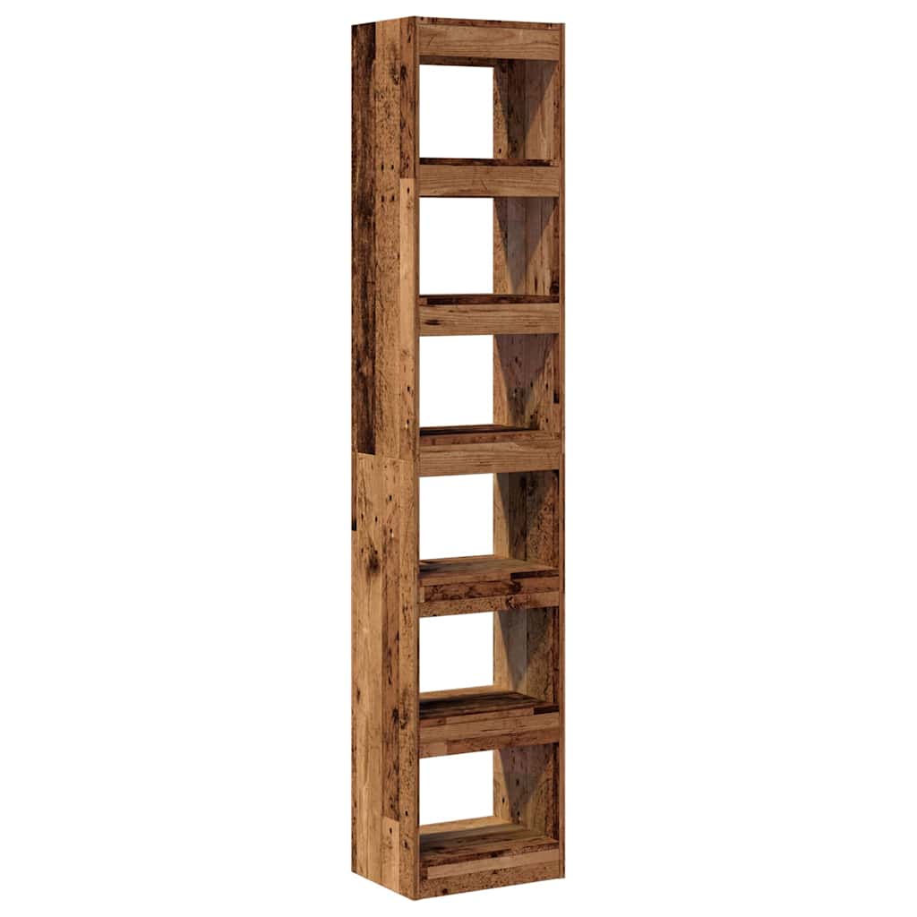 vidaXL Dulap cu cărți/Separator de cameră Lemn vechi 40x30x198 cm vidaXL Dulap cu cărți/Separator de cameră Lemn vechi 40x30x198 cm