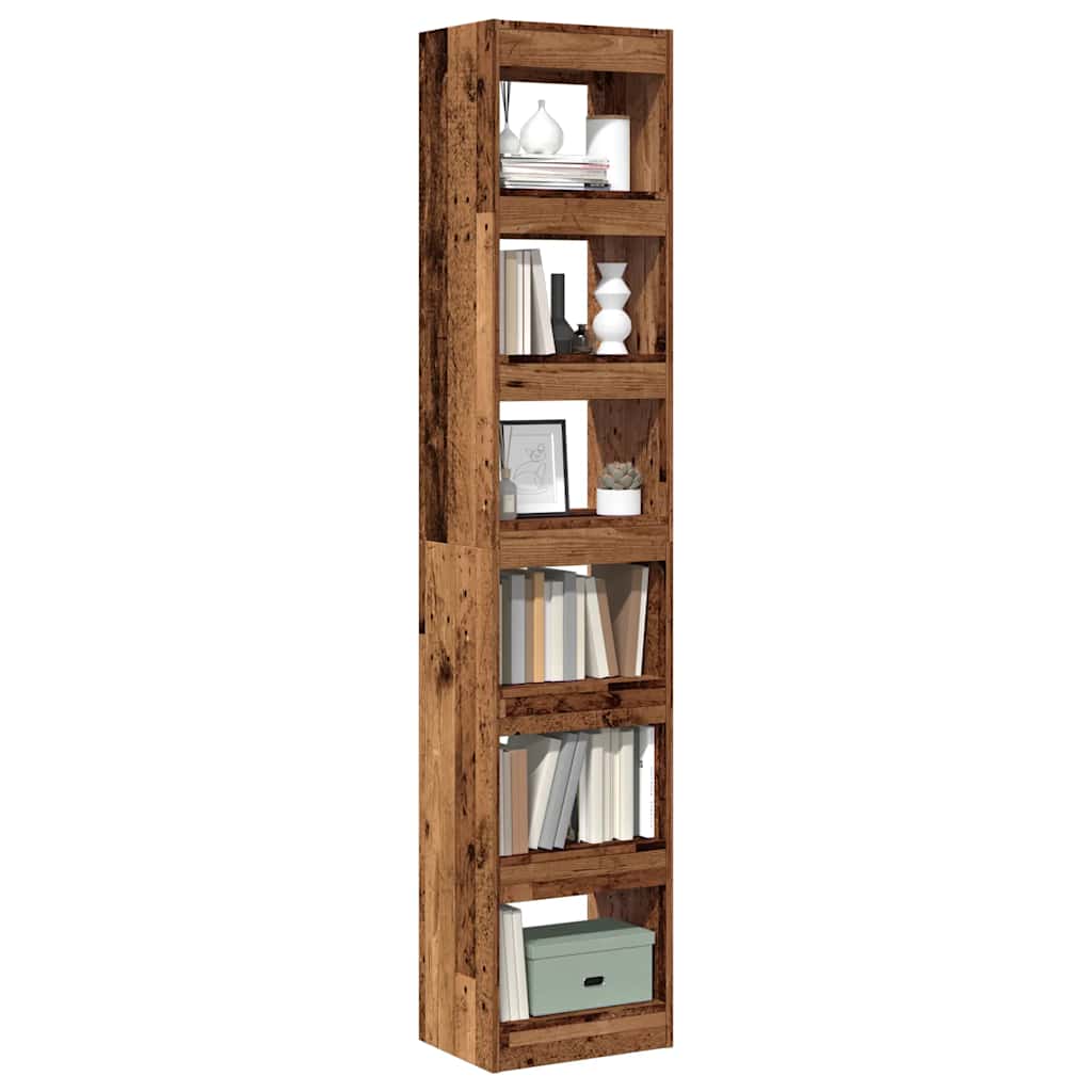 vidaXL Dulap cu cărți/Separator de cameră Lemn vechi 40x30x198 cm vidaXL Dulap cu cărți/Separator de cameră Lemn vechi 40x30x198 cm