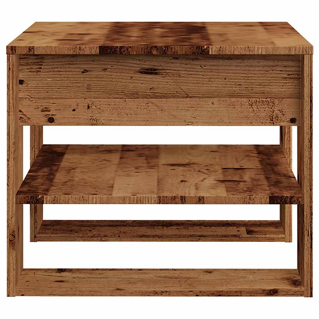 vidaXL Masuta de cafea din lemn vechi 55,5x55x45 cm lemn de prelucrare