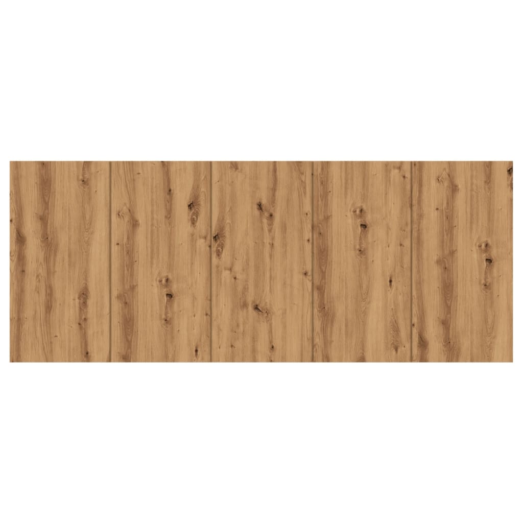 vidaXL Tăblie de pat cu LED, stejar artizanal, 200x1,5x80 cm, lemn vidaXL Tăblie de pat cu LED, stejar artizanal, 200x1,5x80 cm, lemn