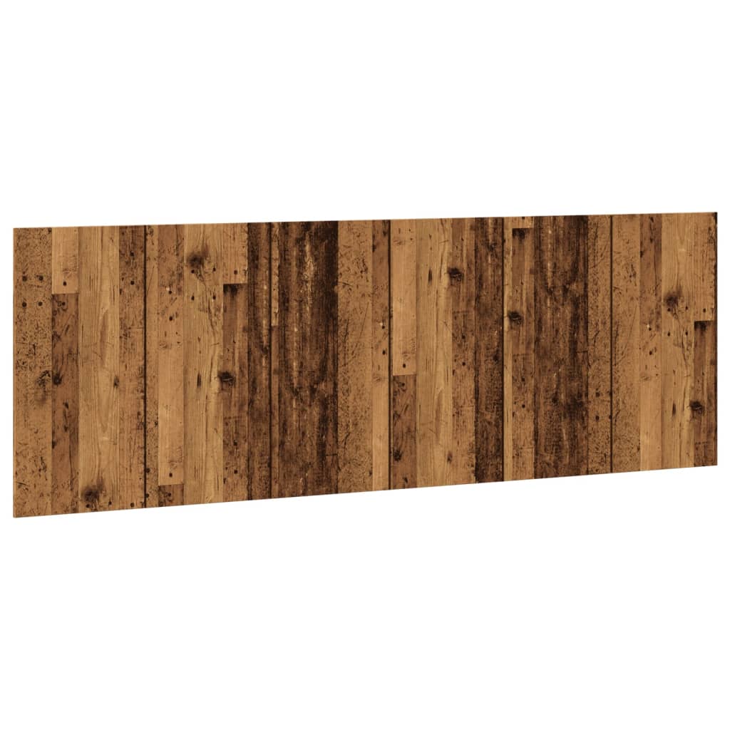 vidaXL Tăblie pat de perete, lemn vechi, 240x1,5x80 cm, lemn compozit vidaXL Tăblie pat de perete, lemn vechi, 240x1,5x80 cm, lemn compozit