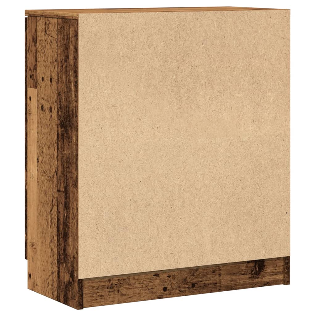 vidaXL Dulap, lemn învechit, 60x30x70 cm, lemn prelucrat
