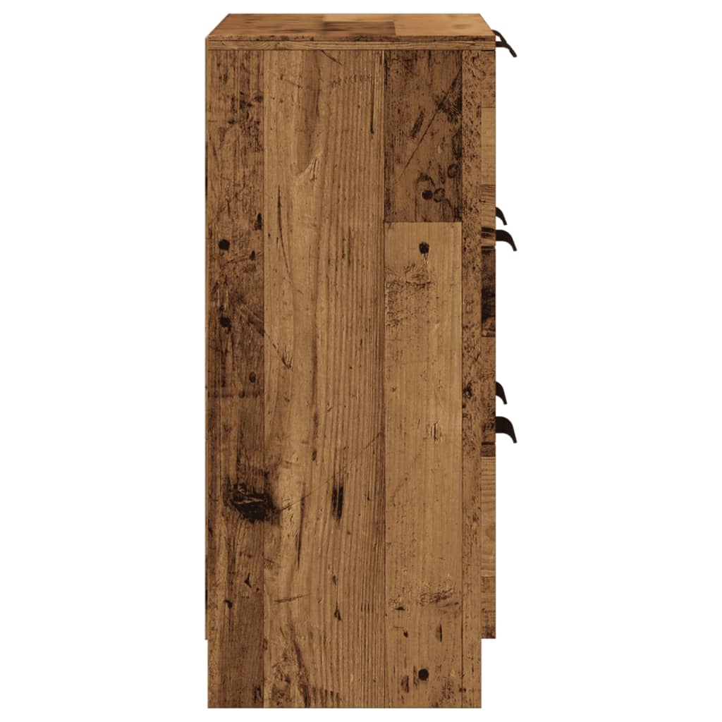 vidaXL Dulap, lemn învechit, 60x30x70 cm, lemn prelucrat