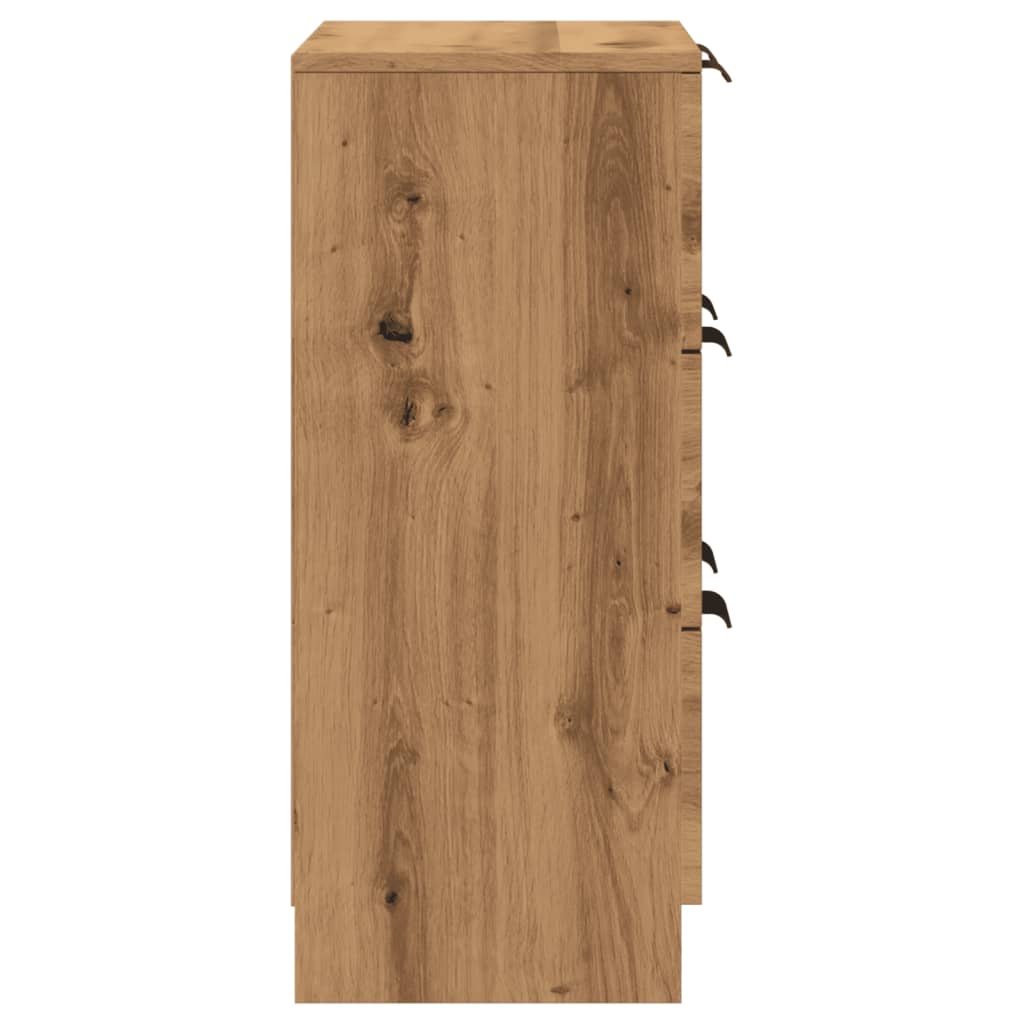 vidaXL Dulap, stejar artizanal, 60x30x70 cm, lemn prelucrat