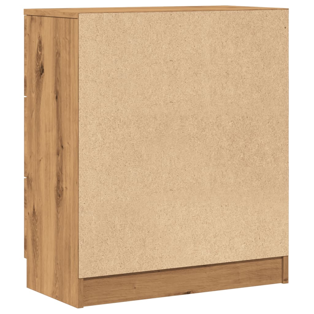 vidaXL Dulap, stejar artizanal, 60x30x70 cm, lemn prelucrat