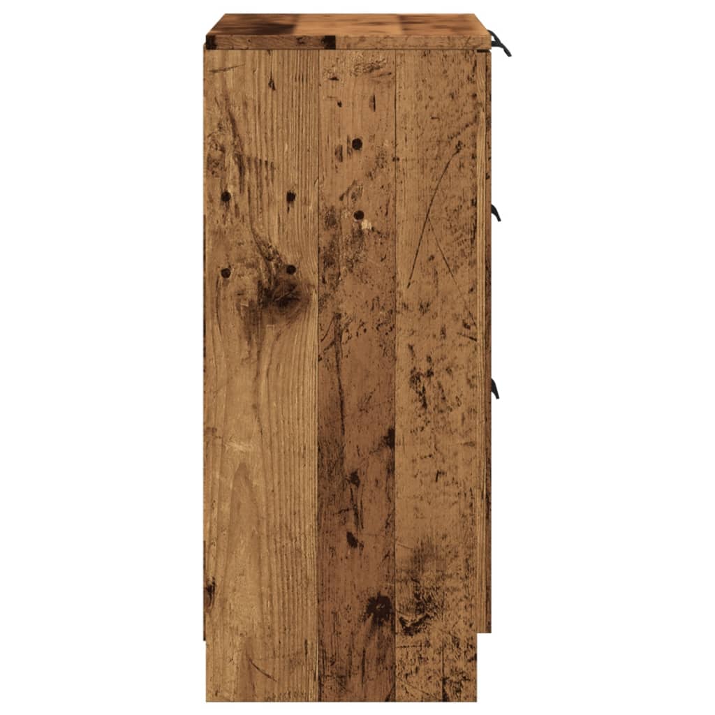 vidaXL Dulap, lemn învechit, 60x30x70 cm, lemn prelucrat